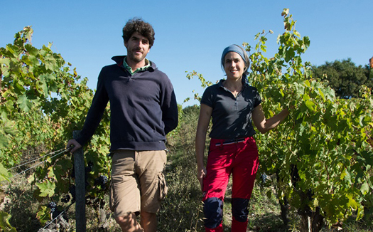 Domaine Terre de l'Élu, di Thomas e Charlotte Carsin, Layon, Anjou, Loira; importato da Stefano Sarfati